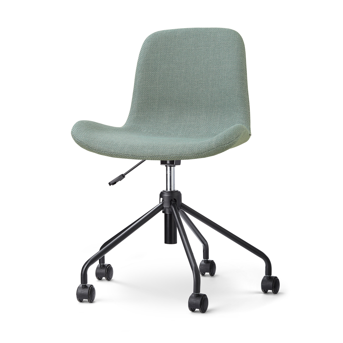 Nout-Fé bureaustoel saliegroen - zwart onderstel
