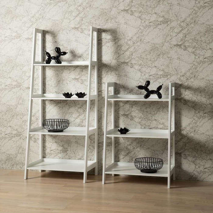 Livia houten wandkast wit - 63 x 95 cm 
