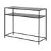 Roy metalen sidetable zwart - 100 x 35 cm