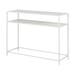 Roy metalen sidetable wit - 100 x 35 cm