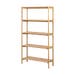 Floris houten boekenkast naturel - 86 x 160 cm