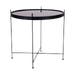 Liliana ronde bijzettafel zwart - Ø 48 cm