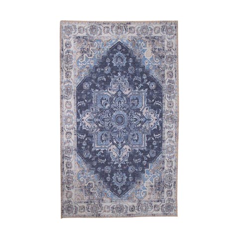 Valerie vloerkleed blauw - 230 x 160 cm