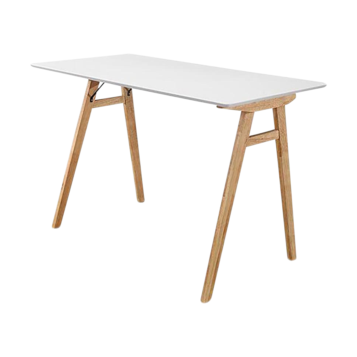 Overtreden Absoluut Moment Rover houten bureau wit - houten onderstel - 120 x 60 cm | Gewoonstijl