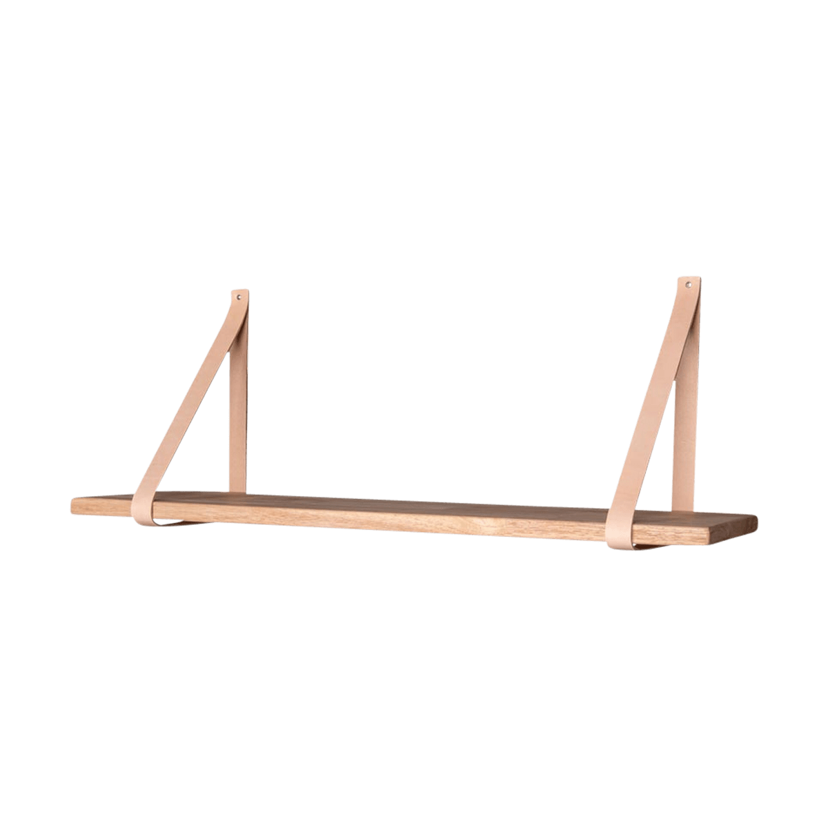 Thomas houten wandplank naturel - 80 x 20 cm