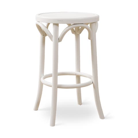 Diana houten barkruk wit - 61 cm