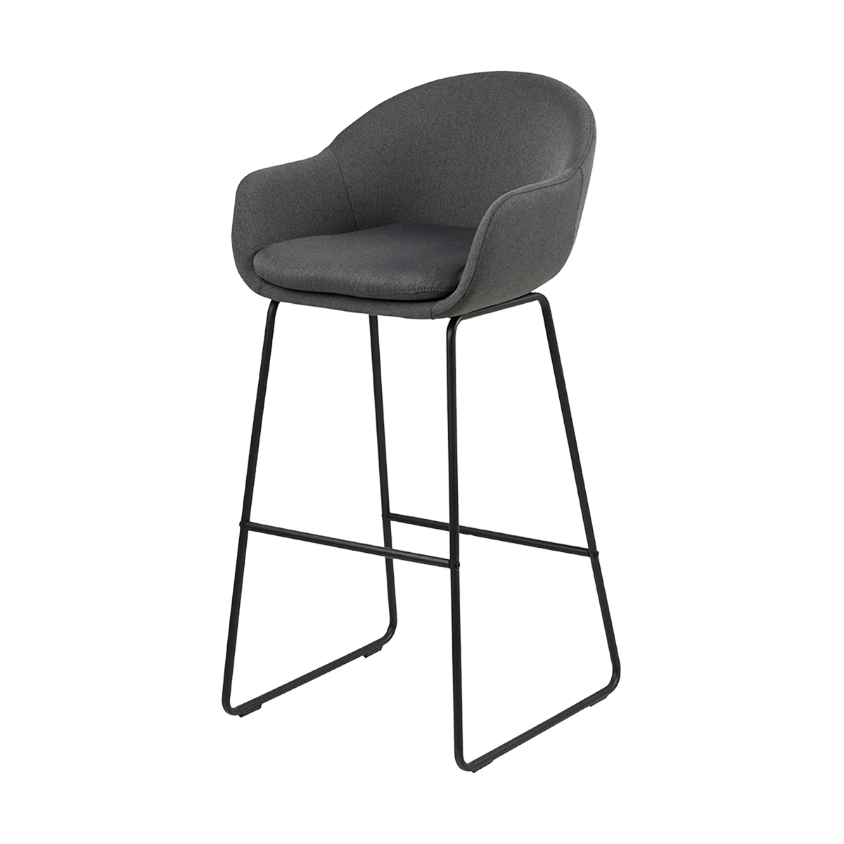 Robin barkruk donkergrijs - 75 cm