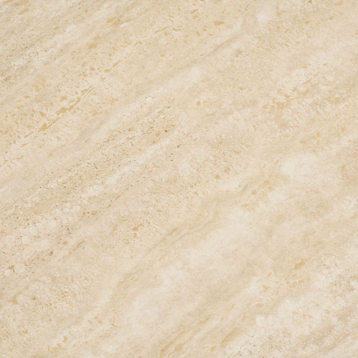 motief blad Anisa metalen eettafel met keramiek blad beige - Ø120