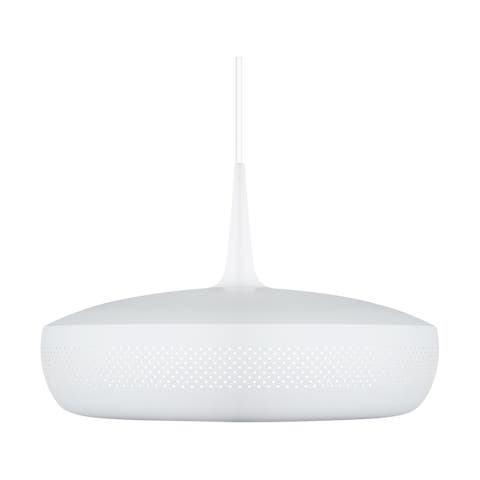 Clava Dine hanglamp matt white - met koordset wit - Ø 43 cm