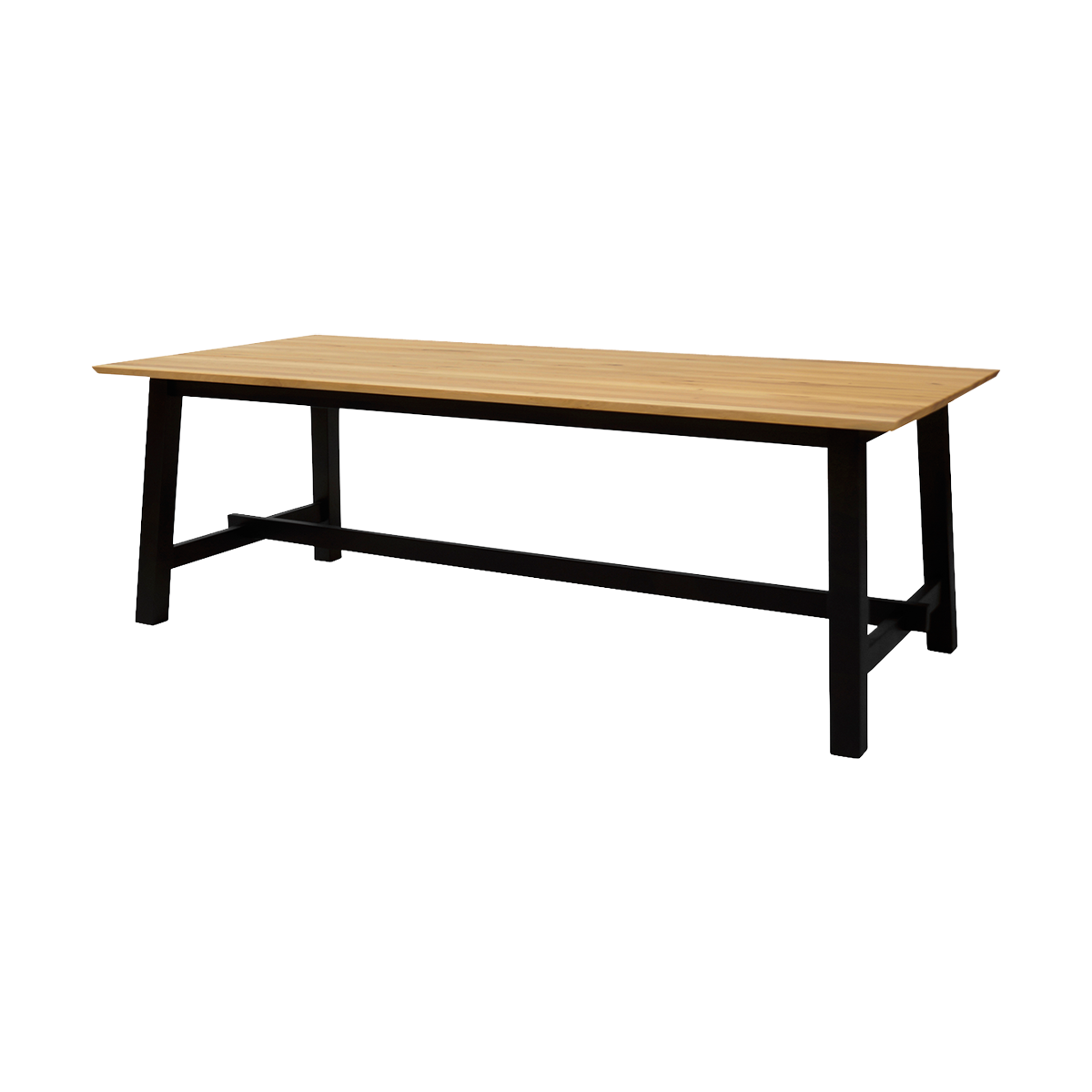 Daya houten eettafel naturel - 220 x 95 cm