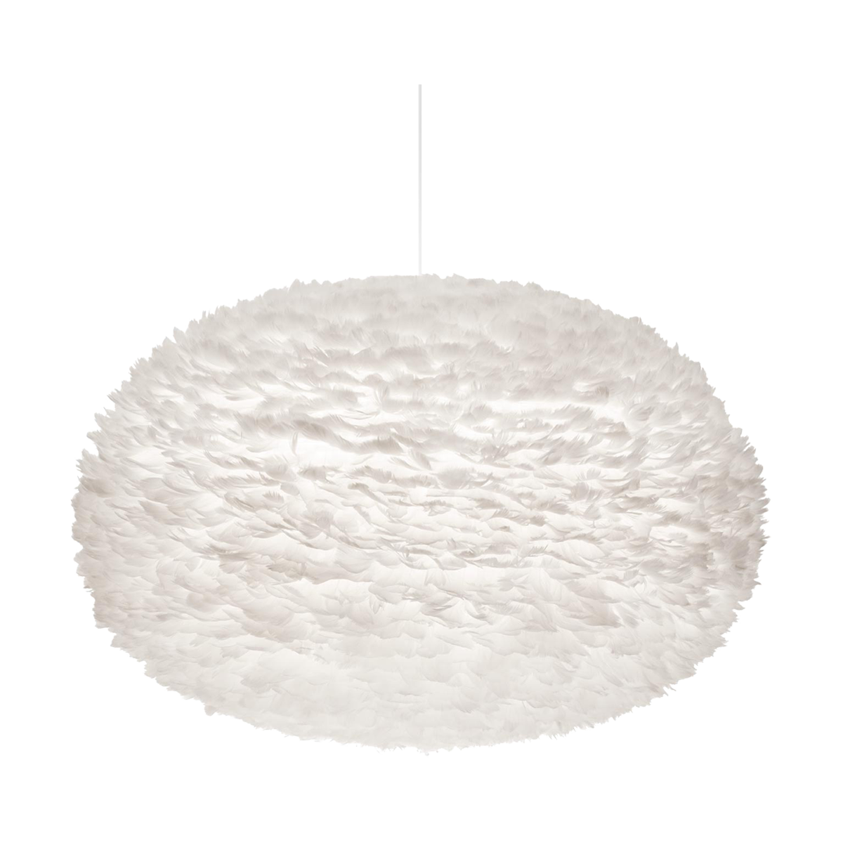 Eos XX-large hanglamp white - met koordset wit - Ø 110 cm