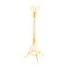 Fara houten staande kapstok geel - 182 cm