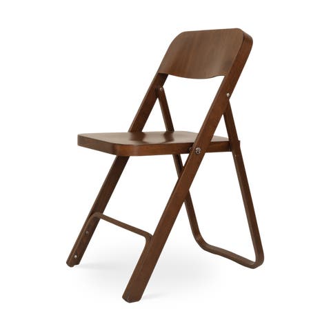 Flip houten klapstoel walnoot