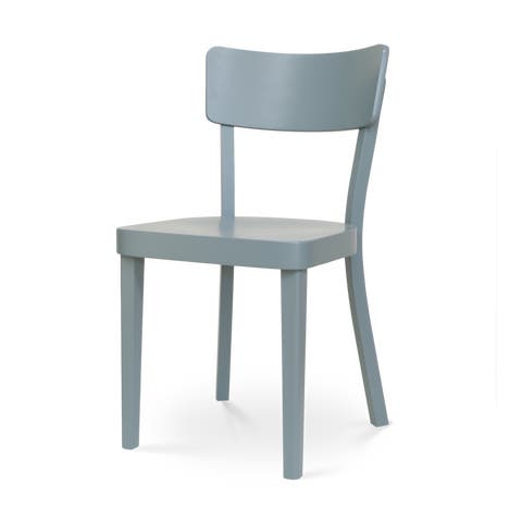 Fergus houten eetkamerstoel blauw