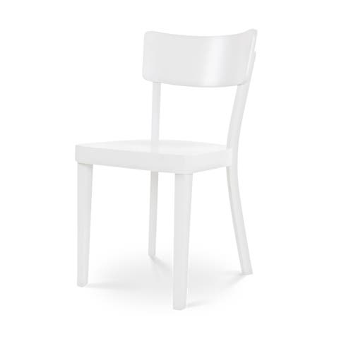 Fergus houten eetkamerstoel wit