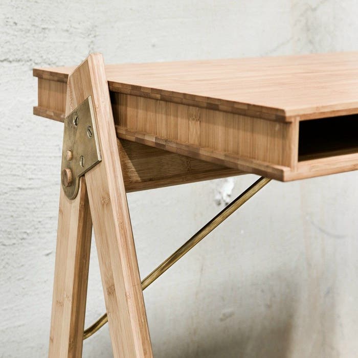 Field Bureau Desk - Hout - B95 x H75 cm Eikenhout - FSC - design