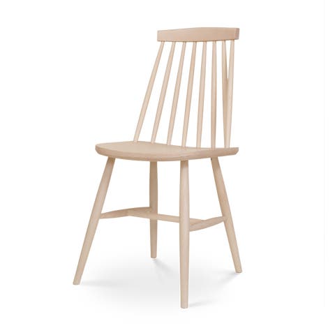 Filou houten spijlenstoel whitewash