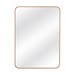 Ena mirror houten wandspiegel naturel - 70 x 97 cm