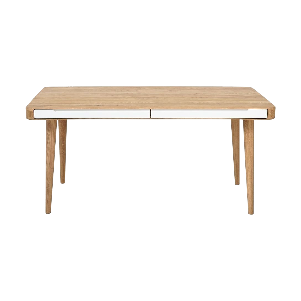 Ena table houten eettafel whitewash - 140 x 90 cm