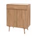 Fawn cabinet houten opbergkast naturel - 90 x 110 cm