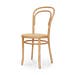 Vienna Thonet No. 14 houten bistrostoel naturel - met rotan zitting