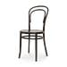 Vienna Thonet No. 14 houten bistrostoel zwart