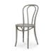 Vienna Thonet No. 18 houten bistrostoel grijs
