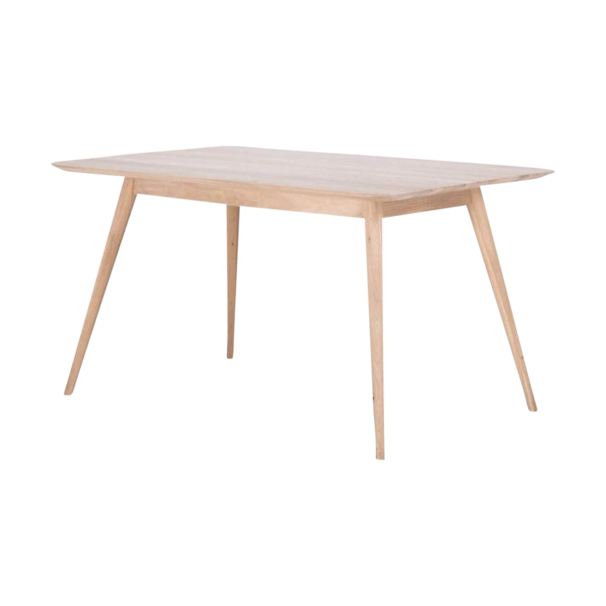 Stafa table houten eettafel whitewash - 140 x 90 cm