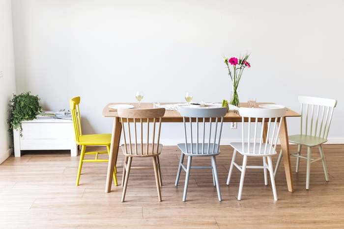 Cirrus Butterfly uitschuifbare houten eettafel - 150 tot 195 x 90 cm - scandinavische - keuken tafel
