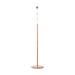 Hook coat stand houten staande kapstok white - 170 cm