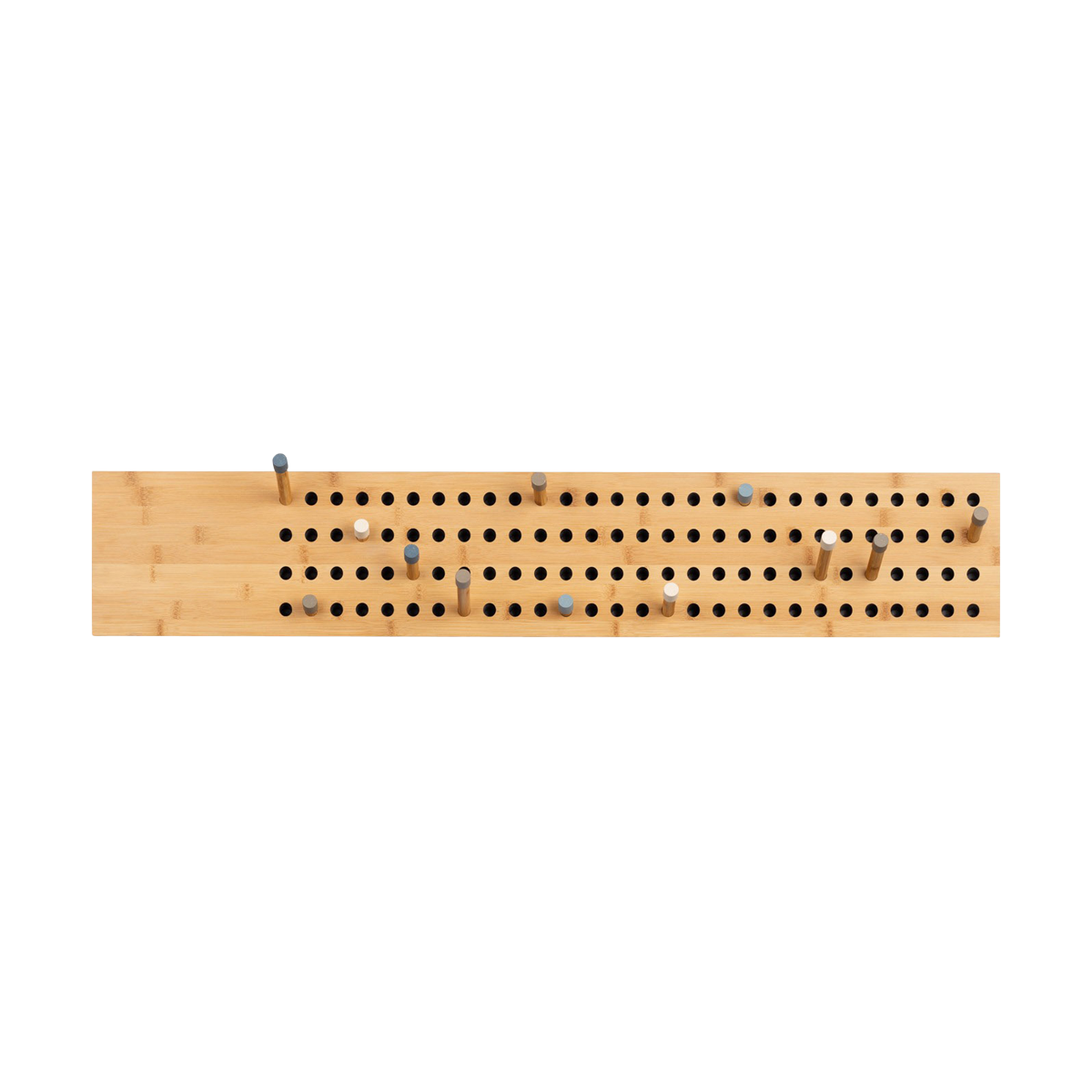 Horizontale kapstok - Bamboe hout - B100 x H18 cm