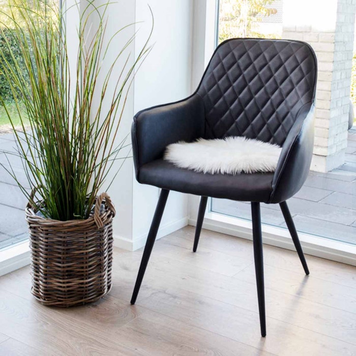 Isabel zacht kleedje wit - Ø 35 cm - rond - dierenkleed