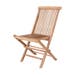 Jildou inklapbare houten tuinstoel naturel