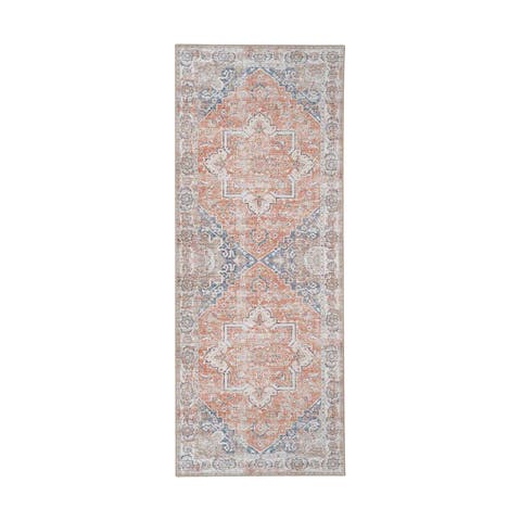 Valerie vloerkleed oranje - 200 x 80 cm