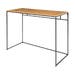 Karen metalen bureau naturel - 100 x 45 cm