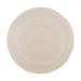 Macy vloerkleed zand - Ø 120 cm