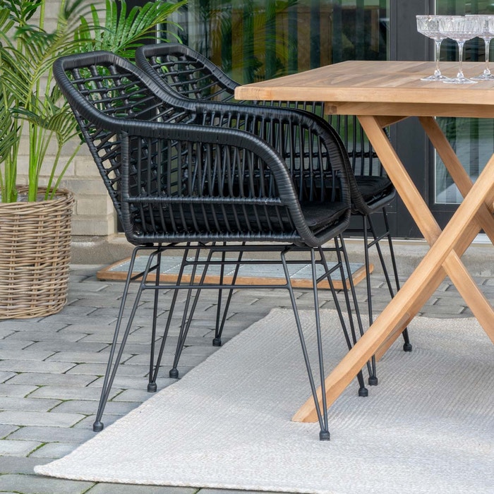 Macy vloerkleed zand - 200 x 140 cm - kleed - beige - buiten - woonkamer - creme - japandi - scandinavisch - naturel