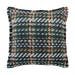 Florine sierkussen donkergroen geruit - 45 x 45 cm