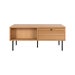 Ruben houten salontafel naturel - 100 x 50 cm