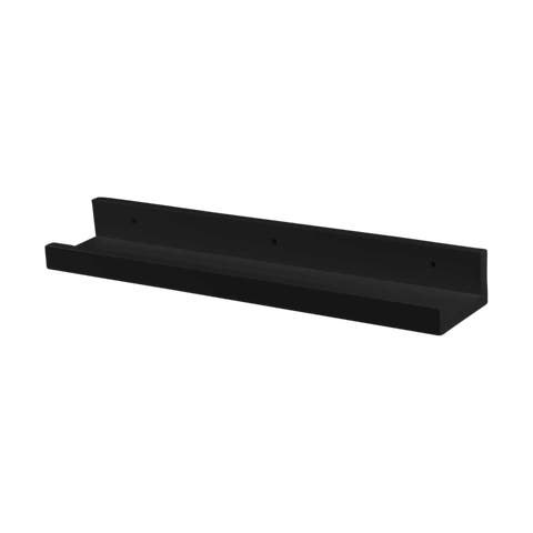 Liv houten wandplank zwart - 50 x 10 cm
