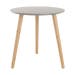 Esma houten bijzettafel grijs - Ø 40 cm