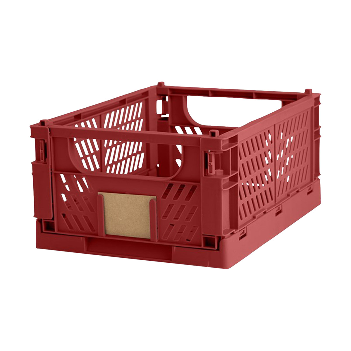Luuk opvouwbaar krat rood - 33 x 24,5 cm