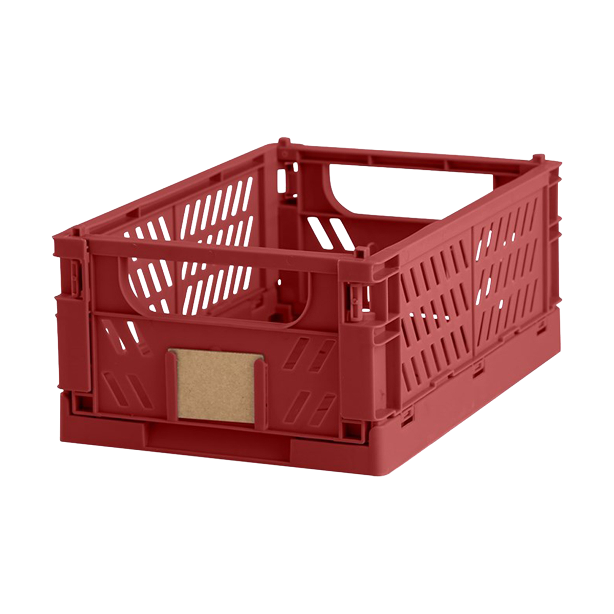 Luuk opvouwbaar krat rood - 25 x 16,5 cm