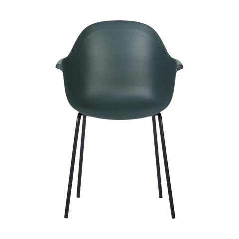 Dorian kunststof tuinstoel donkergroen