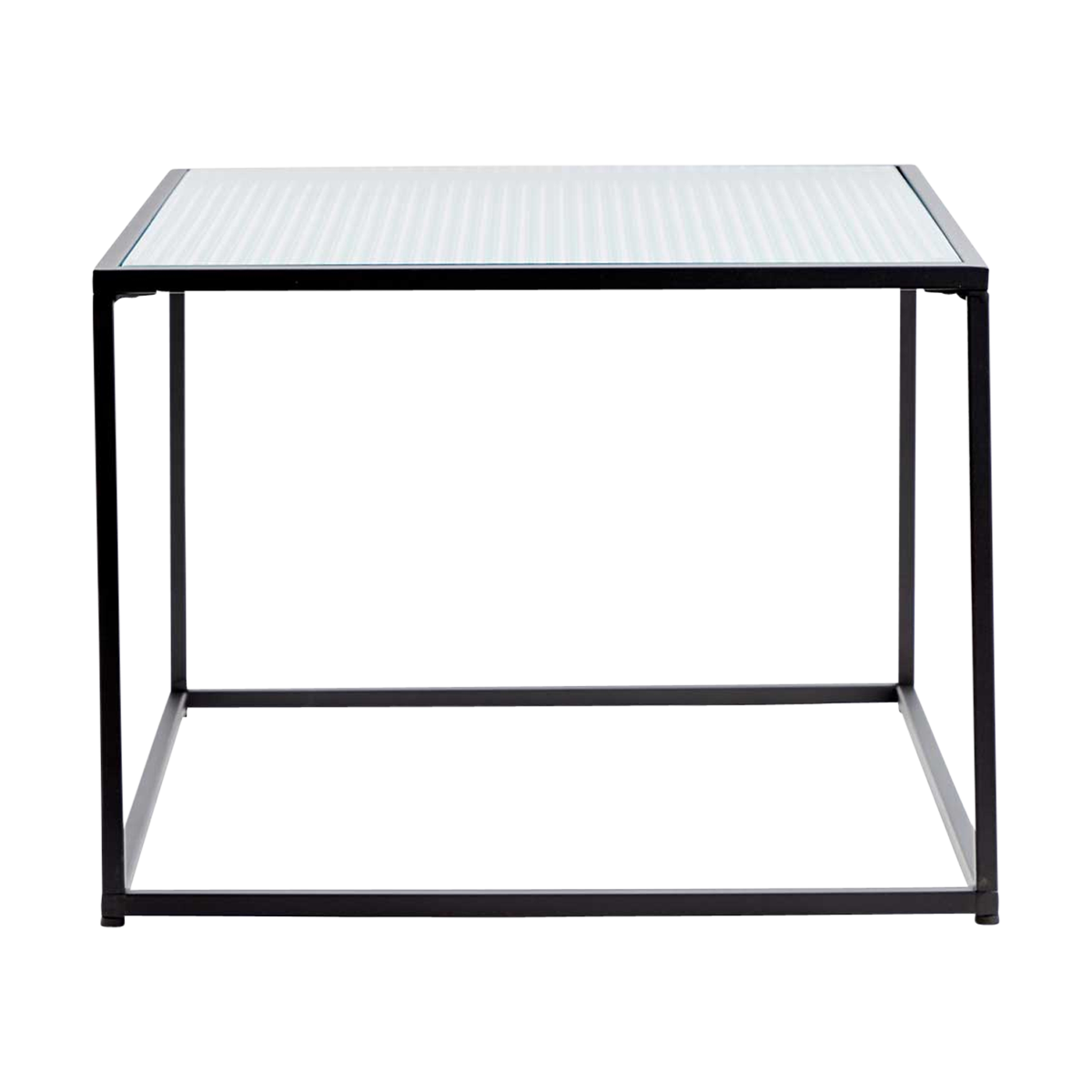 Vigo glazen bijzettafel - 49 x 49 cm