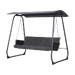 Nigel tuin schommelbank donkergrijs - 208 x 138 cm