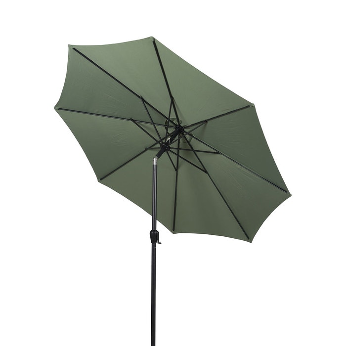 Jairo verstelbare parasol groen - Ø 3 meter  - ronde - kantelbare