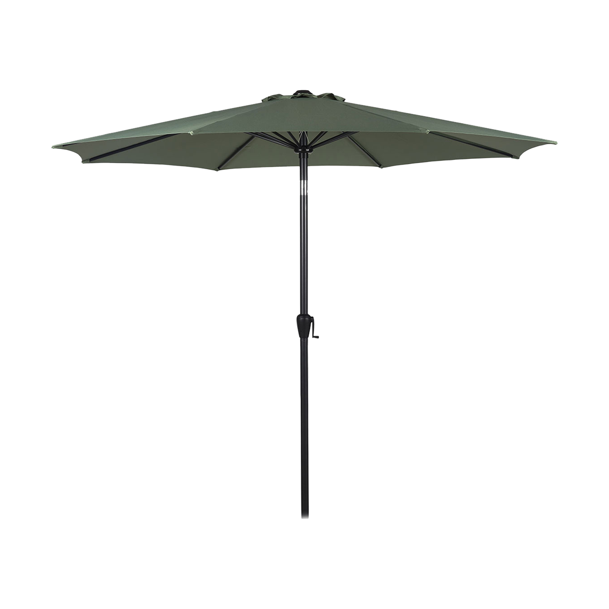 Jairo verstelbare parasol groen - Ø 3 meter 