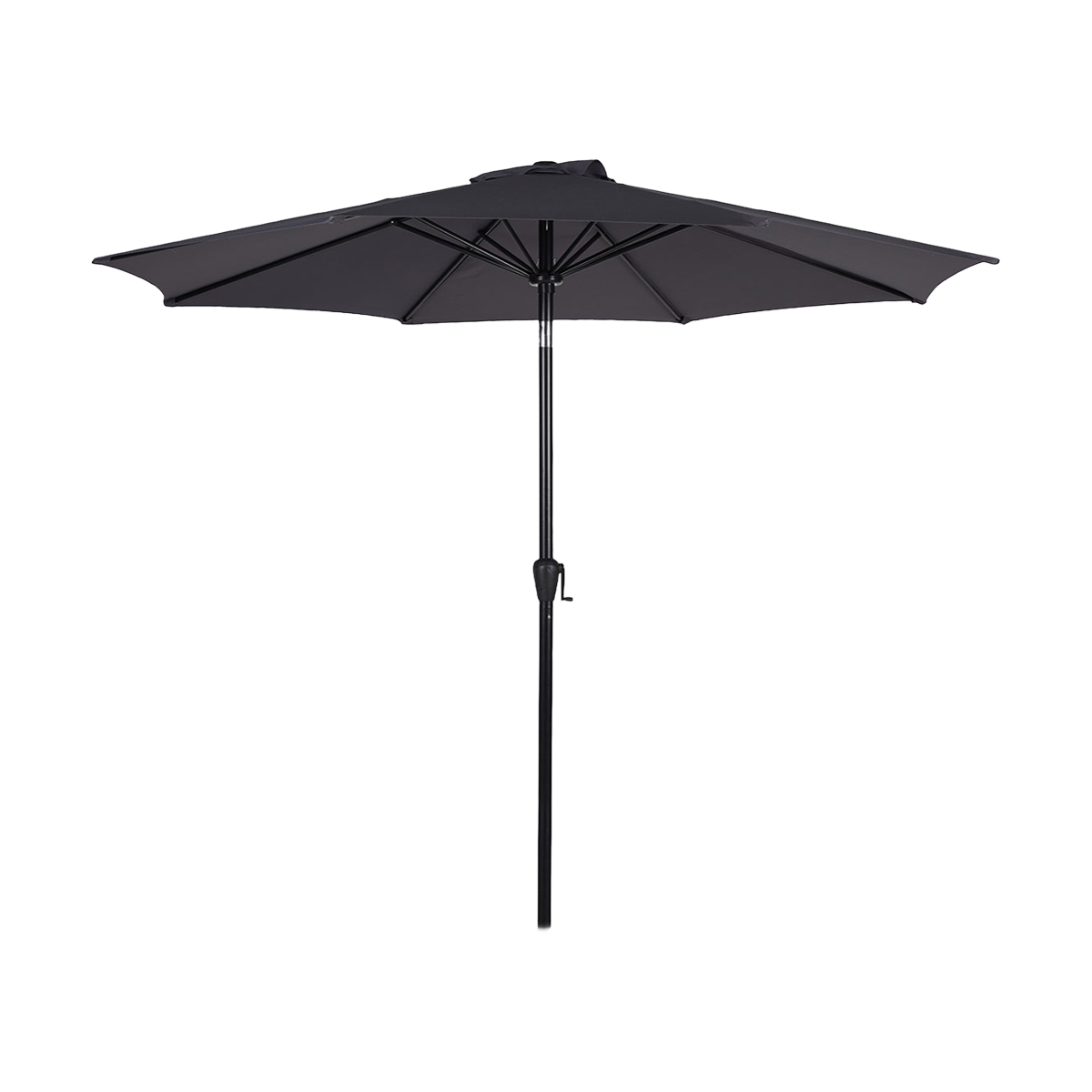 verstelbare parasol donkergrijs - Ø 3 meter |