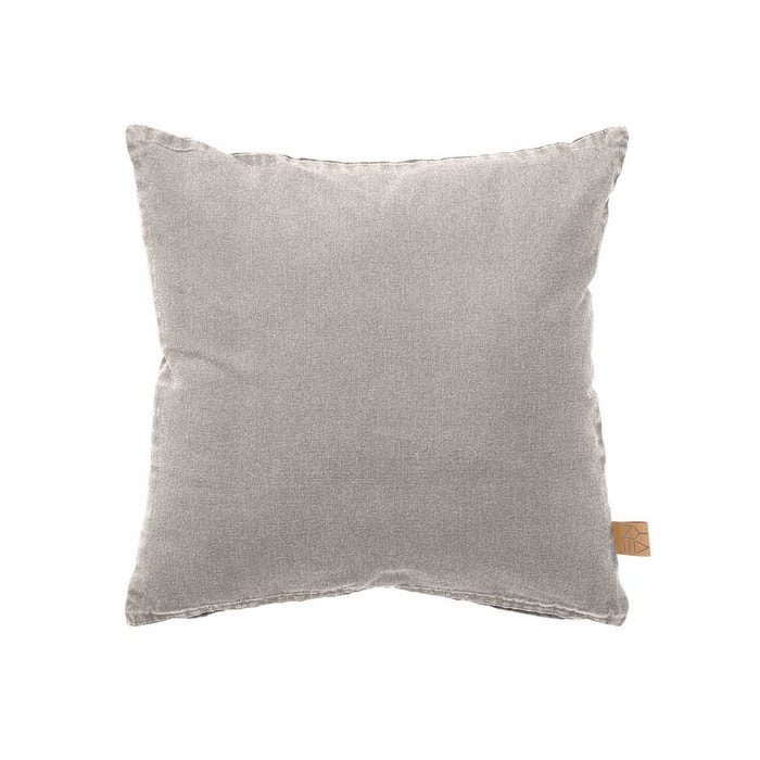 Maud sierkussen taupe - 45 x 45 cm - beige - vierkant